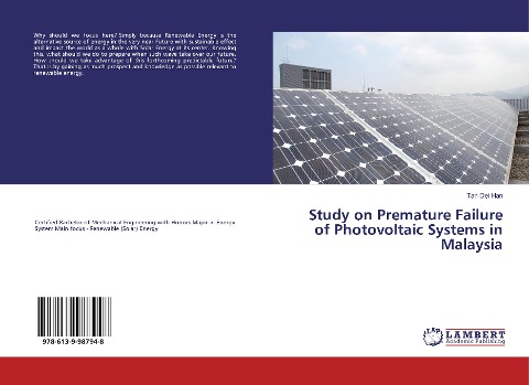 Study on Premature Failure of Photovoltaic Systems in Malaysia