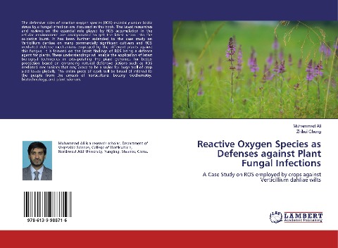 Reactive Oxygen Species as Defenses against Plant Fungal Infections: A Case Study on ROS employed by crops against Verticillium dahliae wilts