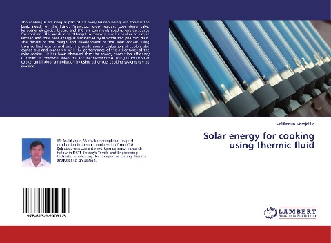 Solar energy for cooking using thermic fluid