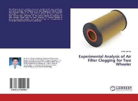 Experimental Analysis of Air Filter Clogging for Two Wheeler