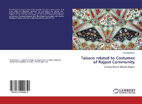 Taboos related to Costumes of Rajput Community: of Rajasthan in Mewar Region