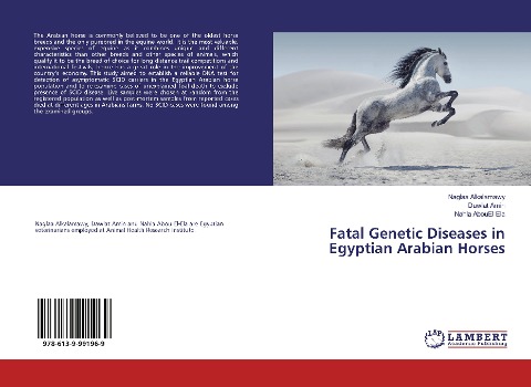 Fatal Genetic Diseases in Egyptian Arabian Horses