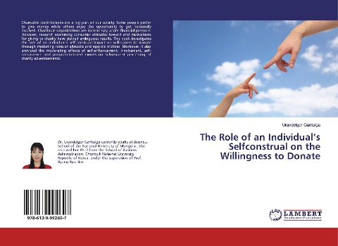 The Role of an Individual's Selfconstrual on the Willingness to Donate