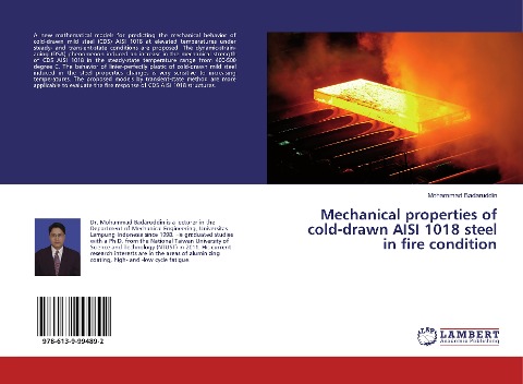 Mechanical properties of cold-drawn AISI 1018 steel in fire condition
