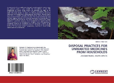 DISPOSAL PRACTICES FOR UNWANTED MEDICINES FROM HOUSEHOLDS: JOHANNESBURG, SOUTH AFRICA