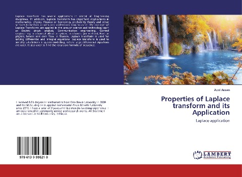 Properties of Laplace transform and its Application: Laplace application