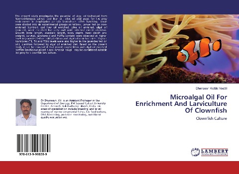 Microalgal Oil For Enrichment And Larviculture Of Clownfish: Clownfish Culture