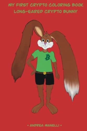 My First Crypto Coloring Book Long-Eared Crypto Bunny