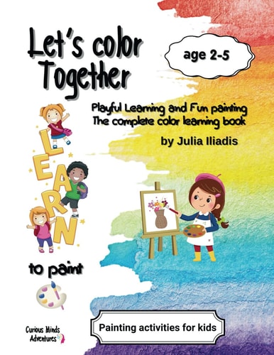 Let's Color Together Learn to Paint