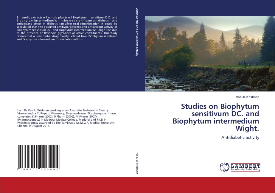 Studies on Biophytum sensitivum DC. and Biophytum intermedium Wight.: Antidiabetic activity