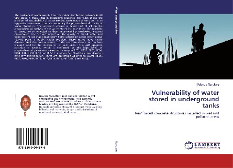 Vulnerability of water stored in underground tanks: Reinforced concrete structures installed in wet and polluted areas
