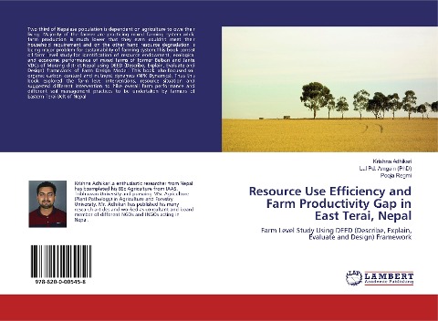 Resource Use Efficiency and Farm Productivity Gap in East Terai, Nepal: Farm Level Study Using DEED (Describe, Explain, Evaluate and Design) Framework