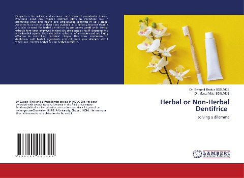 Herbal or Non-Herbal Dentifrice: solving a dilemma