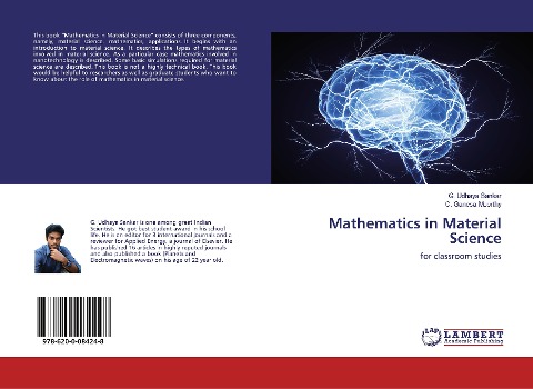 Mathematics in Material Science: for classroom studies