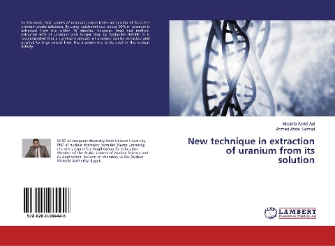 New technique in extraction of uranium from its solution