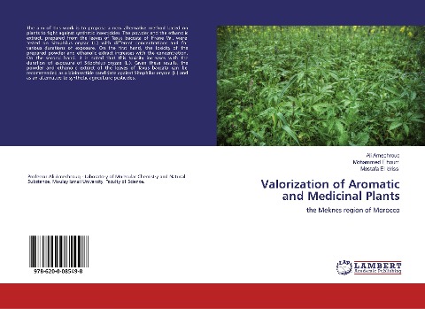 Valorization of Aromatic and Medicinal Plants: the Meknes region of Morocco