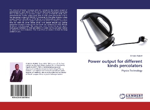 Power output for different kinds percolators: Physics Technology