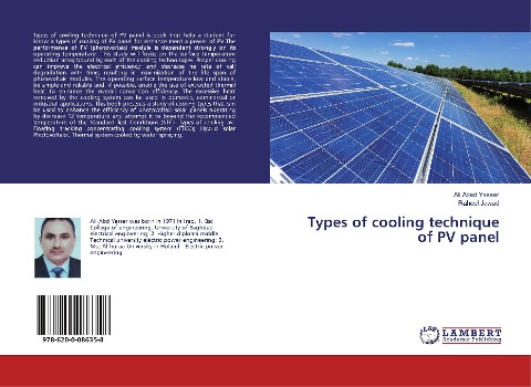 Types of cooling technique of PV panel