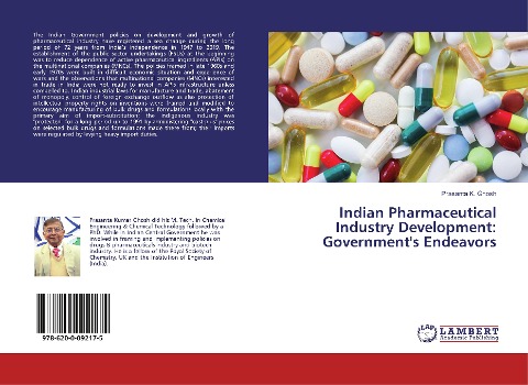 Indian Pharmaceutical Industry Development: Governments Endeavors
