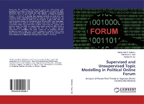 Supervised and Unsupervised Topic Modelling in Political Online Forum: Analysis of Forum Post Trends in Nigerian Online Community Website