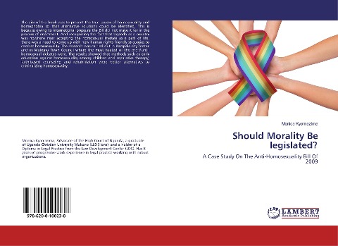 Should Morality Be legislated?: A Case Study On The Anti-Homosexuality Bill Of 2009