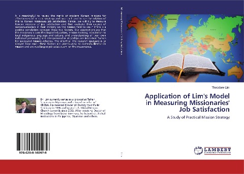 Application of Lims Model in Measuring Missionaries Job Satisfaction: A Study of Practical Mission Strategy