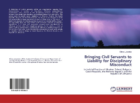 Bringing Civil Servants to Liability for Disciplinary Misconduct: in Judicial Practice of Ukraine, Poland, Bulgaria, Czech Republic, the Hellenic Republic and the Republic of Lithuania