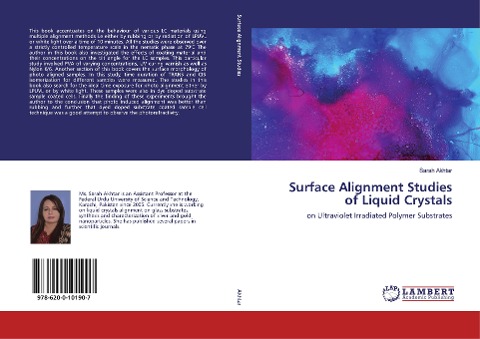 Surface Alignment Studies of Liquid Crystals: on Ultraviolet Irradiated Polymer Substrates