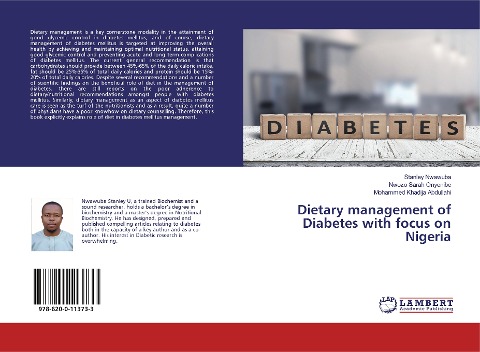 Dietary management of Diabetes with focus on Nigeria