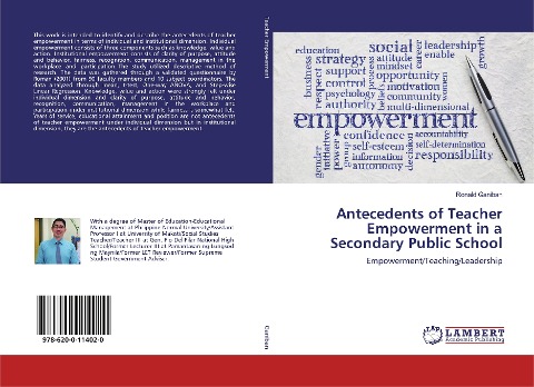 Antecedents of Teacher Empowerment in a Secondary Public School: Empowerment/Teaching/Leadership