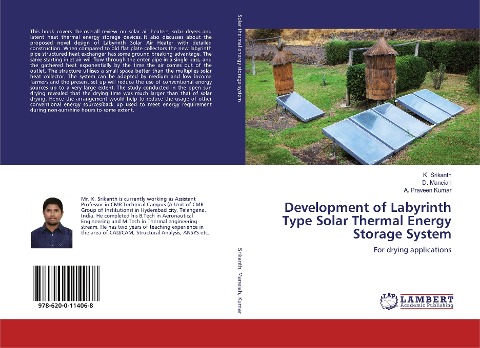Development of Labyrinth Type Solar Thermal Energy Storage System: For drying applications