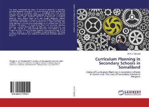 Curriculum Planning in Secondary Schools in Somaliland: Status of Curriculum Planning in Secondary Schools in Somaliland. The Case of Secondary Schools in Hargeisa