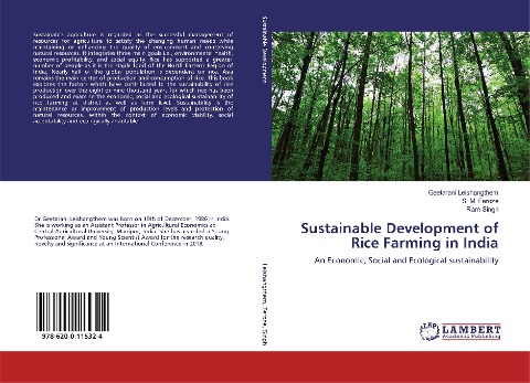 Sustainable Development of Rice Farming in India: An Economic, Social and Ecological sustainability