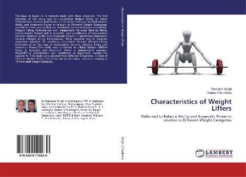 Characteristics of Weight Lifters: Delimited to Balance Ability and Anaerobic Power in relation to Different Weight Categories