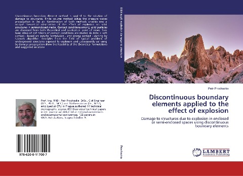 Discontinuous boundary elements applied to the effect of explosion: Damage to structures due to explosion in enclosed or semi-enclosed spaces using discontinuous boundary elements