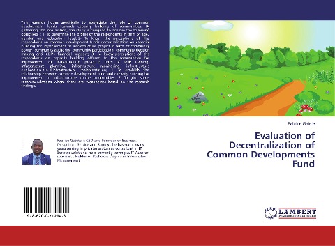 Evaluation of Decentralization of Common Developments Fund