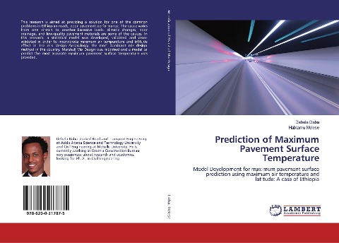 Prediction of Maximum Pavement Surface Temperature: Model Development for maximum pavement surface prediction using maximum air temperature and latitude: A case of Ethiopia