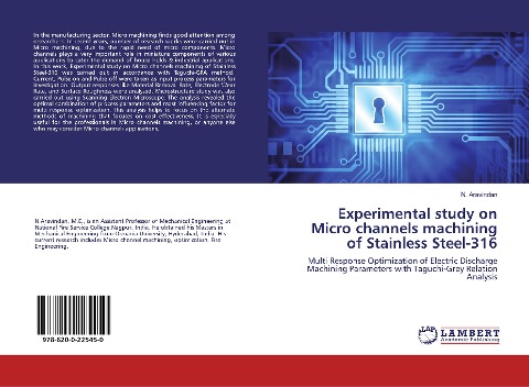 Experimental study on Micro channels machining of Stainless Steel-316: Multi Response Optimization of Electric Discharge Machining Parameters with Taguchi-Grey Relation Analysis