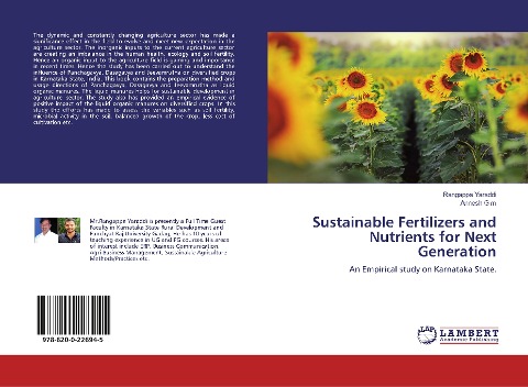Sustainable Fertilizers and Nutrients for Next Generation: An Empirical study on Karnataka State.