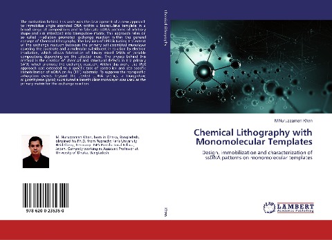Chemical Lithography with Monomolecular Templates: Design, immobilization and characterization of ssDNA patterns on monomolecular templates