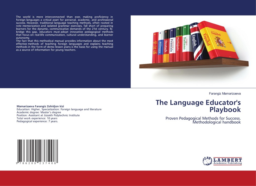 The Language Educators Playbook: Proven Pedagogical Methods for Success. Methodological handbook