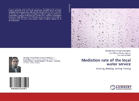 Mediation rate of the local water service: Framing, Melding, Setting, Priming