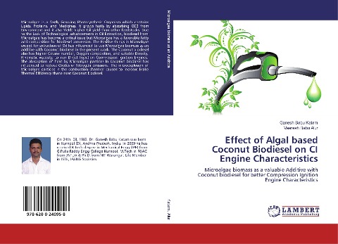 Effect of Algal based Coconut Biodiesel on CI Engine Characteristics: Microalgae biomass as a valuable Additive with Coconut biodiesel for better Compression Ignition Engine Characteristics
