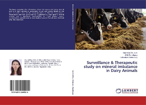 Surveillance & Therapeutic study on mineral imbalance in Dairy Animals