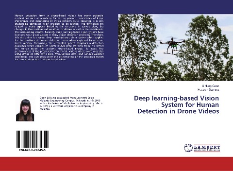 Deep learning-based Vision System for Human Detection in Drone Videos