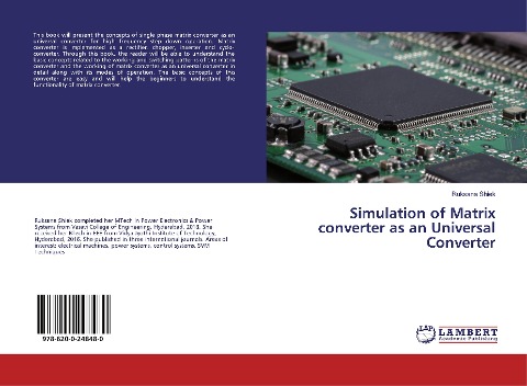 Simulation of Matrix converter as an Universal Converter