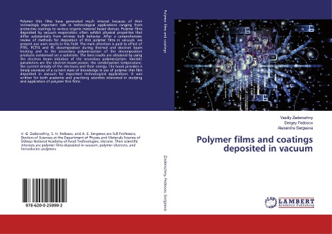 Polymer films and coatings deposited in vacuum