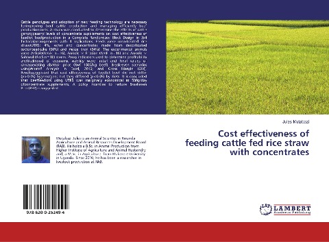 Cost effectiveness of feeding cattle fed rice straw with concentrates
