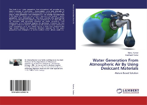 Water Generation From Atmospheric Air By Using Desiccant Materials: -Nature Based Solution