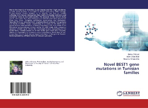 Novel BEST1 gene mutations in Tunisian families